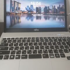 富士通 高性能第6世代Corei5　高速SSD480G　メモリ4G　USB3.0　持ち運び　Webカメラ 147