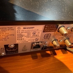 テレビ　レコーダーセット　b-cass 2枚付きの画像