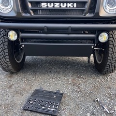 jb64ジムニー　ペニーレインバンパーセットの画像