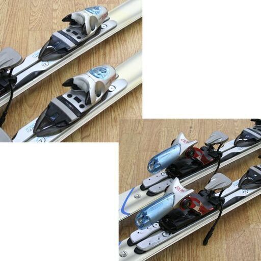 158cm スキー2点セット ロシニョール デモスキー 11.5 STD