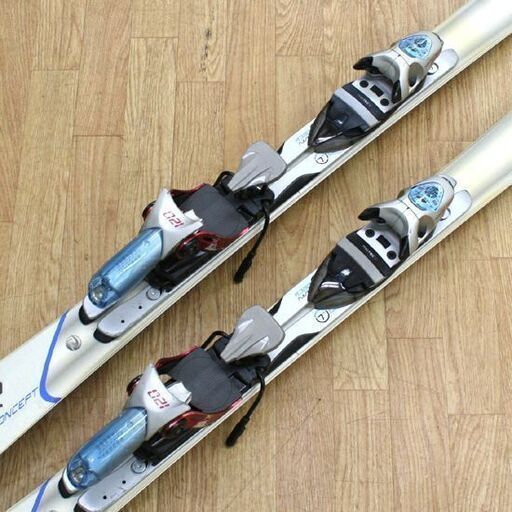 158cm スキー2点セット ロシニョール デモスキー 11.5 STD