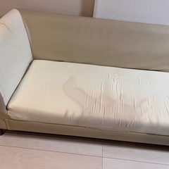 ソファ(自作カバーつき)の画像