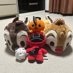 ぬいぐるみ5体