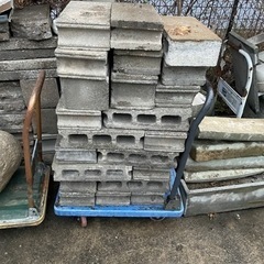 ブロック　コンクリート　重石