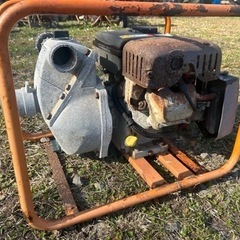 工進 エンジンポンプ　三菱エンジン　ハイデルスポンプSEM-50W 水中ポンプ 4馬力の画像