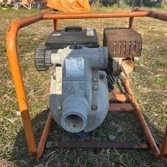 工進 エンジンポンプ　三菱エンジン　ハイデルスポンプSEM-50W 水中ポンプ 4馬力の画像