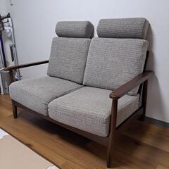 【13日（土）までの限定価格】ニトリ/2人用ソファ/ヘッドレスト...
