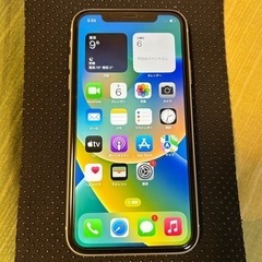 【値下げ不可】iPhoneXR 128GB ホワイト SIMフリー