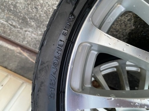 215/45R18タイヤホイールセット