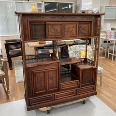 S716 ☆ 茶箪笥 飾り棚 昭和レトロ おしゃれ 和室 高級