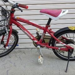 ジャンク、16インチ子供用自転車の画像