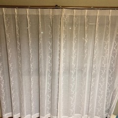 ニトリのレースカーテン