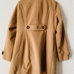 レディース コート キャメル Mの画像