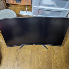 AOC ゲーミングディスプレイ　液晶にヒビあり