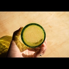 琉球ガラス　※名入り「沖縄工業高校　第60期卒業記念」の画像