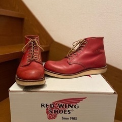 レッドウイング　ワークブーツ　アイリッシュセッター　プレーントゥ　8166 サイズ7.5Dの画像