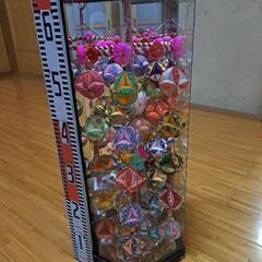 ひな祭り　雛飾り　まり　ｶﾞﾗｽｹｰｽ