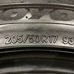 TOYO TRANPATH mp7 205/50R17 17インチ 夏タイヤ 1本 22年製 バリ溝 セレナ プレマシー インプレッサスポーツ等　(TE252)の画像
