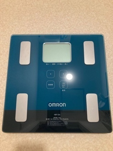 OMRON オムロン カラダスキャン HBF-226-G 体重体組成計 グリーン used