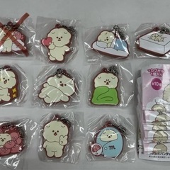 定価300円もっさりもさお ラバーマスコット 各種　ガチャガチャの画像