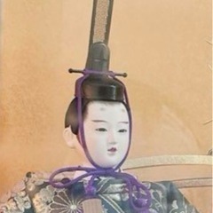 差し上げます お届けも可能　　　　　　　久月 雛人形 『親王官女飾り』　ケース雛の画像