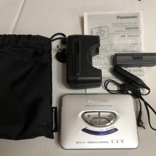 ステレオカセットプレーヤー　Panasonic