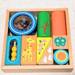 音が鳴る　積み木の画像