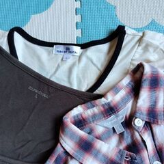 授乳服　サイズＬ　3枚セット〈同時購入の方→オマケ〉の画像