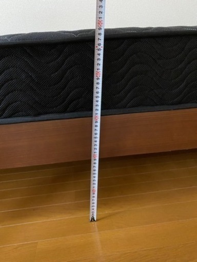 シングルベッド　マット掛布団セット　解体済