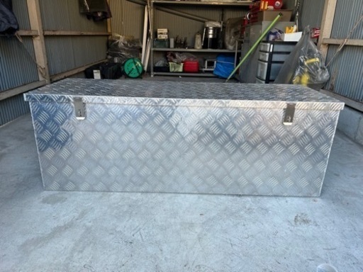 決まりました　軽トラ　アルミボックス