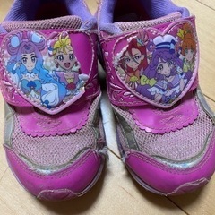 シューズ スニーカー　子供　キッズ　トロピカルージュプリキュア　18cm 3足セット　まとめ売りの画像