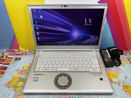 JC1135 パナソニック レッツノート CF-LV8 14型 Win11 軽量 極美品 綺麗