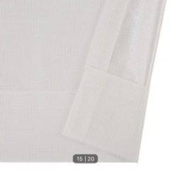 ニトリ　遮熱　レースカーテン　丈198・幅100 2枚の画像