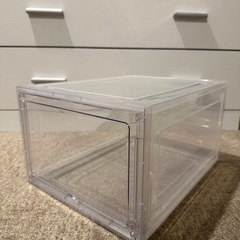 最大18個/スニーカー保管用に！クリアシューズボックス