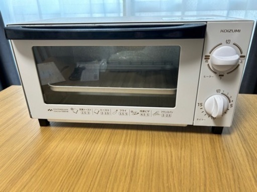 値下げしました【新生活必見】オーブントースター　3年半使用