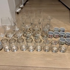ワイングラス　シャンパングラス　お猪口の画像