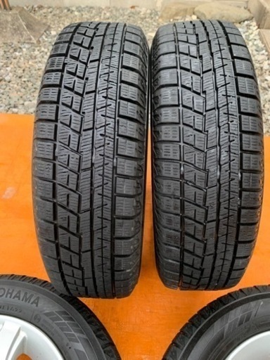 ダイハツ純正ホイール付きスタッドレスタイヤ 155/65R13 YOKOHAMA ice GUARD iG60 2022年製