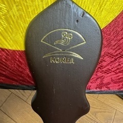 韓国土産　うちわの画像