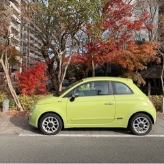 フィアット500 限定車　ワカモレの画像