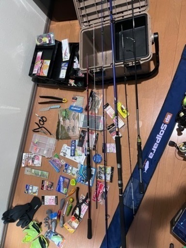 釣具　決まりました。