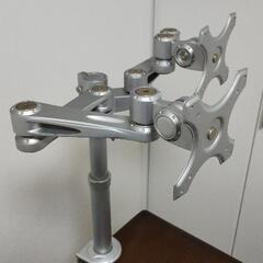 デュアル　モニターアーム＋エイサーモニター付きの画像