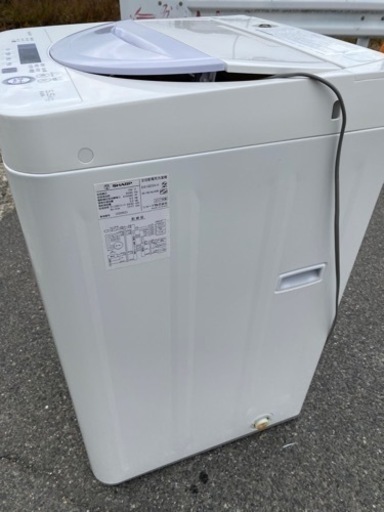 ?‍♀️☘️大阪市から阪南市まで配達設置無料?‍♀️シャープ洗濯機　5.5KG?保証有り