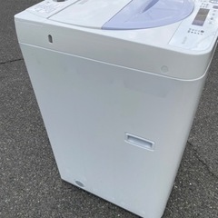 ?‍♀️☘️大阪市から阪南市まで配達設置無料?‍♀️シャープ洗濯機　5.5KG?保証有り