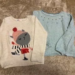 （決定しました！）子ども服まとめ売り　女の子　秋冬物　120cmの画像