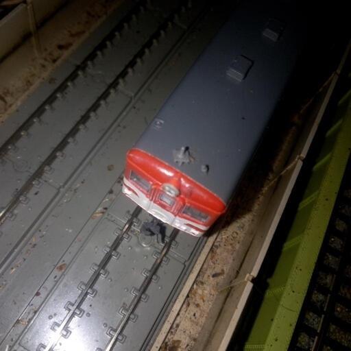 【中古Nゲージ】KATO`キハ52系盛岡色（1輌は赤鬼塗装･動力付き）テープLED自作室内灯導入。