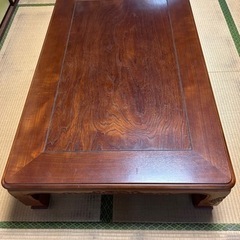 純和風大型テーブルの画像