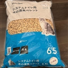 未開封　Pet'One   システムトイレ用木の消臭ペレット　6...
