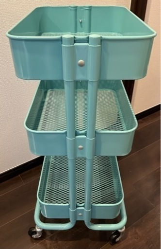 IKEA   RÅSKOG ロースコグ   ターコイズ　ワゴン