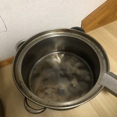 無料　業務用　ラーメン茹で鍋　取手付きの画像