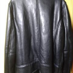 革ジャン 防寒 ジャケット ムートン　メンズの画像